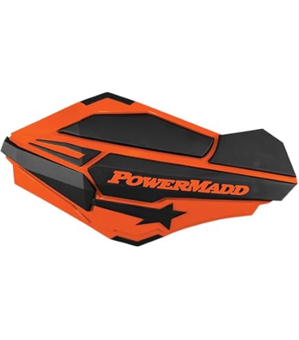 Amazon.com: PowerMadd 34405 Orange/Black Sentinel Handguard